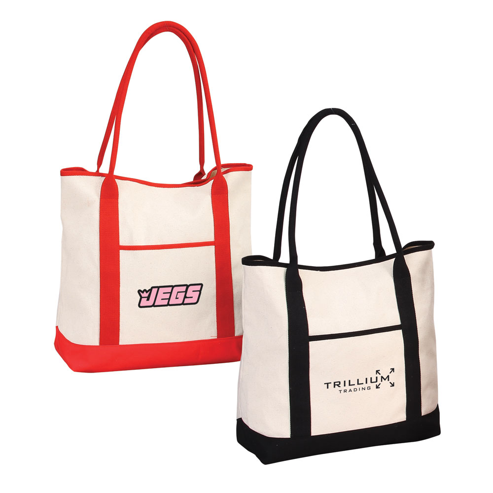 large zip up tote bag