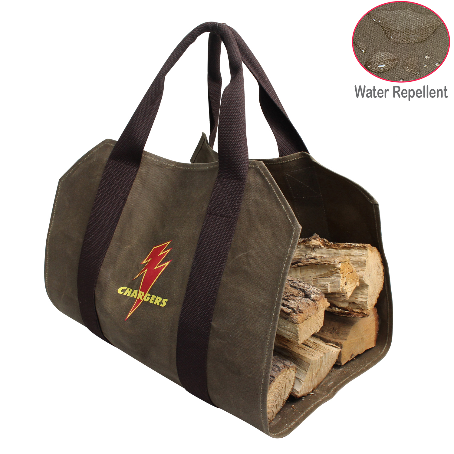 Ford wax canvas Firewood Carrier