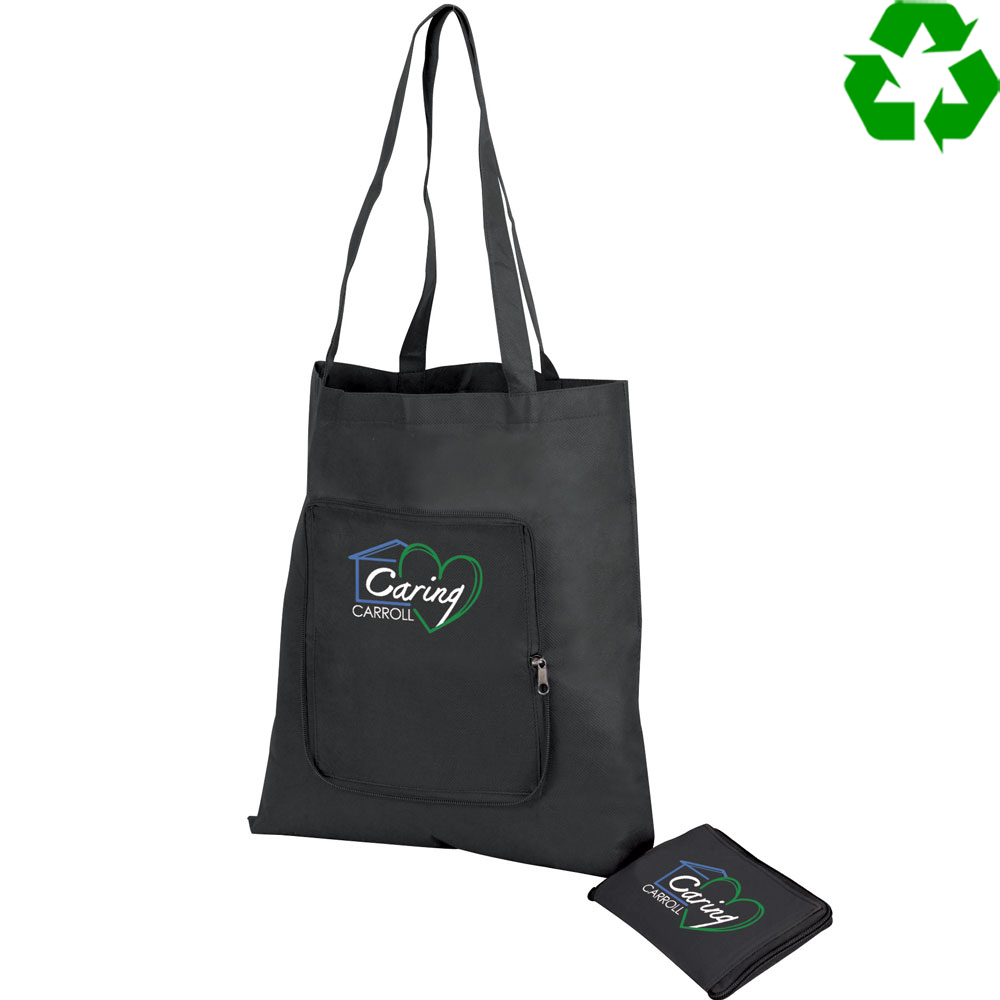 NON-WOVEN FOLDING TOTE
