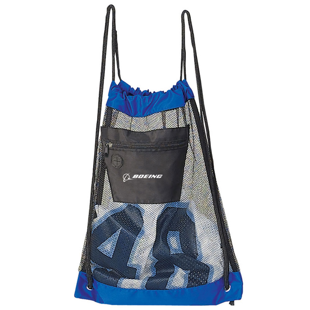 MESH DRAWSTRING BACKPACK