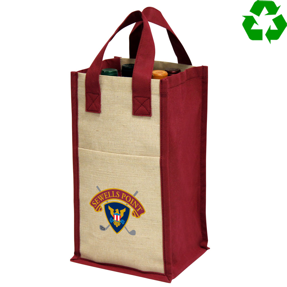 ECO Four-Bottle Wine Tote