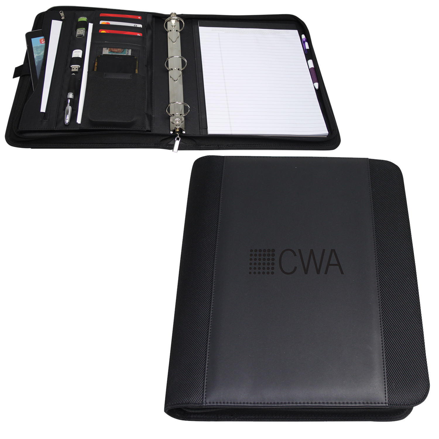 Zip-Around 3 Ring Binder