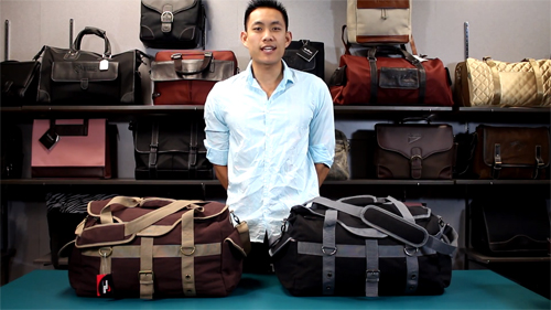 P4688 Expresso Canvas Duffle